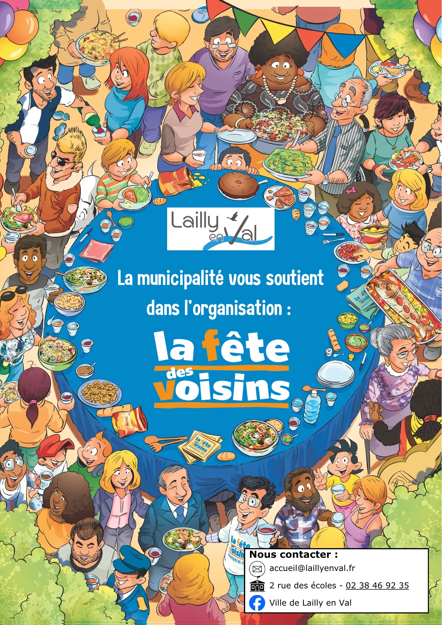 Affiches fete des voisins